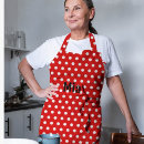 Search for red check gingham aprons Hostess