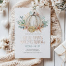 Search for rose gold pumpkin invitations Our little pumpkin