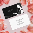 Search for woman silhouette business cards Hair stylist