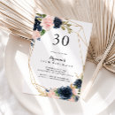Search for winter 30th birthday invitations For her
