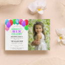 Search for turning 6 invitations 6th