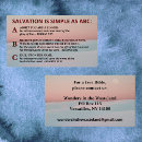 Search for christian witness business cards Witnessing