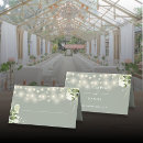 Search for rehearsal dinner place cards String lights