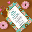 Search for blue doughnut invitations Chocolate