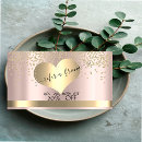 Search for hairdresser referral cards Rose gold