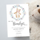 Search for pink woodland baby shower invitations We can bearly wait