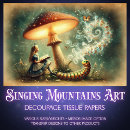 Search for vintage mushroom Decoupage