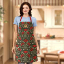 Search for red poppy aprons Vintage