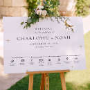Search for moon and stars wedding signs Welcome