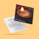 Search for black candle business cards Professional