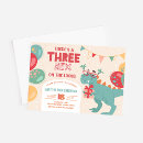 Search for three rex boy invitations 3rd
