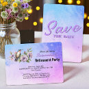 Search for retirement party save the dates Flowers