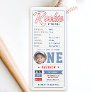 Search for baseball ticket birthday invitations Little slugger