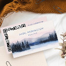 Search for mountain business cards Qr code