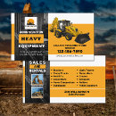 Search for equipment rental business cards Construction