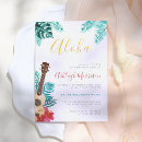Search for palm leaf invitations Aloha