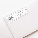 Search for your company logo return address labels Modern minimalist clean simple