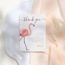 Search for flamingo thank you cards Tropical