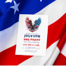 Search for america 4th of july invitations Red