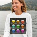Search for abstract balls tshirts For her