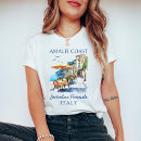 Search for amalfi coast tshirts Italia