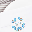 Search for blue donut stickers Cute