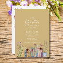 Search for book stack invitations A new chapter