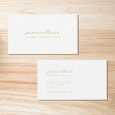 Search for white and gold business cards Stylish
