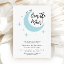 Search for over the moon baby boy shower invitations Gender neutral