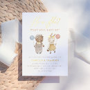 Search for foil gender reveal invitations He or she