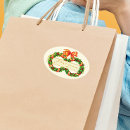 Search for greetings oval stickers Green