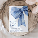 Search for denim party invitations Modern