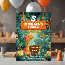 Search for tyrannosaurus birthday invitations Colourful cartoon illustrations