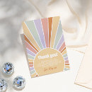 Search for hippie thank you cards Groovy