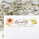 Search for rustic barn wedding return address labels Wildflower