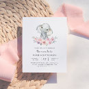 Search for bouquet baby shower invitations Modern