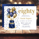 Search for navy birthday invitations Gold