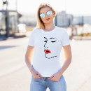 Search for red lips tshirts Elegant