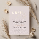 Search for rose gold foil graduation invitations Grad party