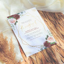 Search for burgundy and pink wedding invitations Classy modern minimal