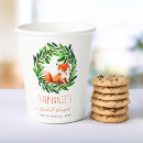 Search for bridal shower paper cups Botanical
