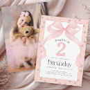 Search for 2 year old girl birthday invitations For her