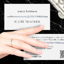 Search for flute business cards Teacher