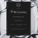 Search for black and white beach wedding invitations Classic