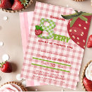 Search for pink gingham invitations Fruit