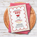 Search for grill birthday invitations Retro