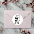 Search for black owl stickers Bird
