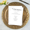 Search for invitations wedding programs Chic
