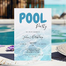 Search for summer pool party invitations Trendy