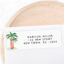 Search for beach house return address labels Watercolor